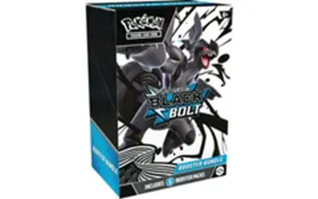 Pokémon Sv10.5 Black Bolt - Booster Pack Bundle Pok10115zsv