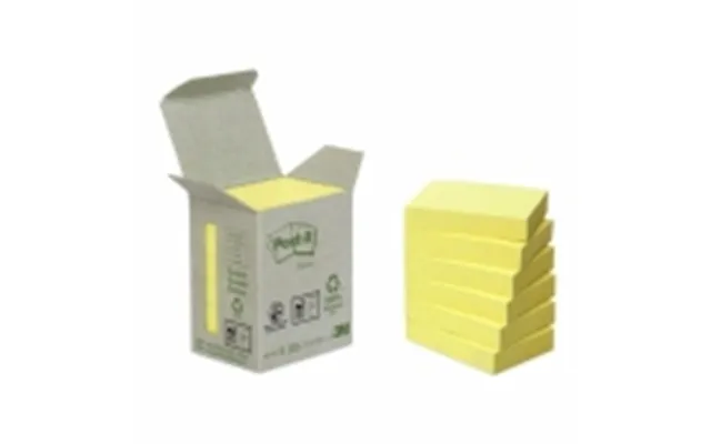 Post-it Notes Gul Miljø 38x51 Mm 6blk Pak