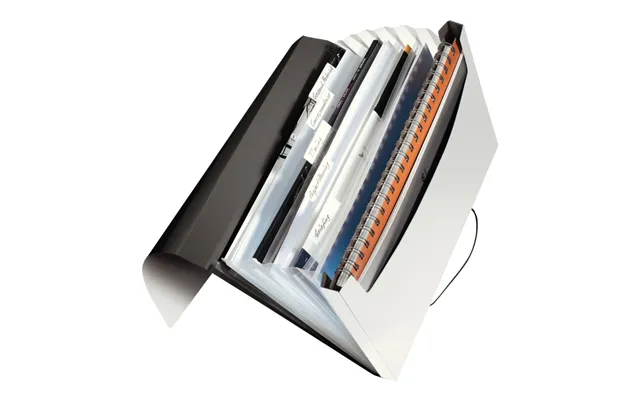 Projektmappe Leitz Solid Pp Hvid - 5 Stk.