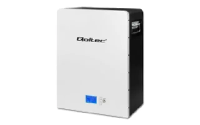 Qoltec Stabilt Energilager Lifepo4 5.12kwh 51.2v 100ah Bms Lcd