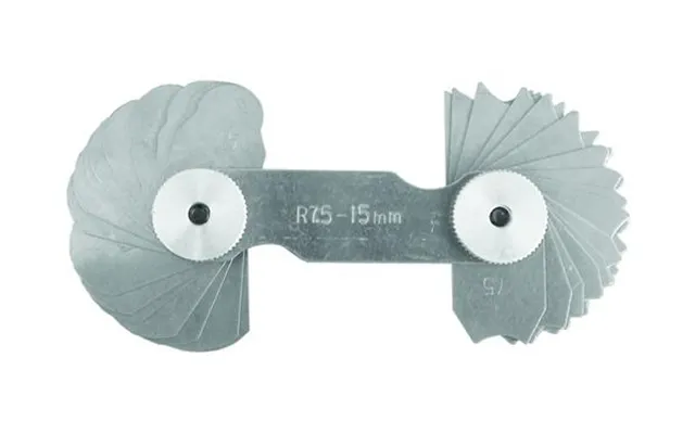 Radiuslære 7,5-15,0 Mm