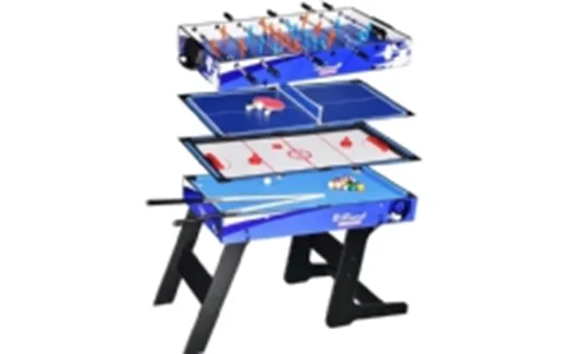 Ramiz Sammenklappeligt Spillebord 4-i-1