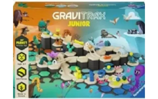 Ravensburger Gravitrax Junior Starter-set Planet - Legetøj Marmorkuglebane