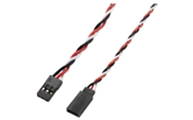 Reely Servoforlængerkabel 1x Jr-stik - 1x Futaba-stik 25,00 Cm 0,35 Mm Snoet Re-6992160