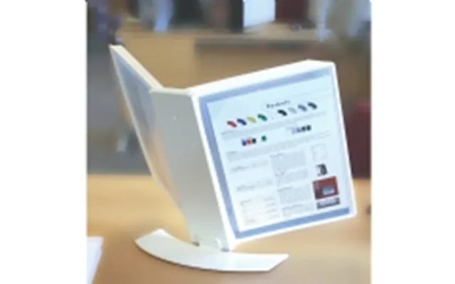 Registersystem Tarifold A4 Bordstander Hvid - Inkl. 10 Lommer