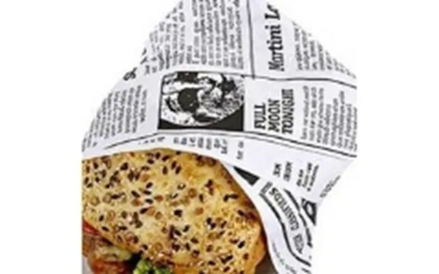 Sandwichpapir Old News 37x50 Cm 50 6 Gr Duplex Pe-belagt,1000 Stk Krt