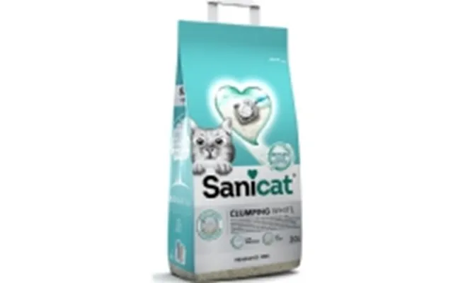 Sanicat Klumpende Hvidt Kattegrus - Kattegrus