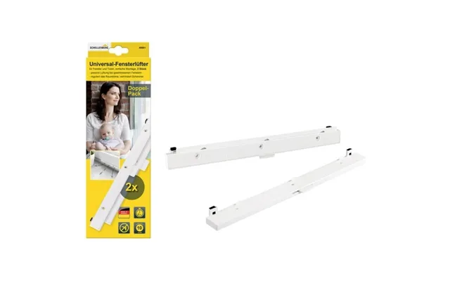 Schellenberg 46601 Universalvinduesventilatorsæt Hvid