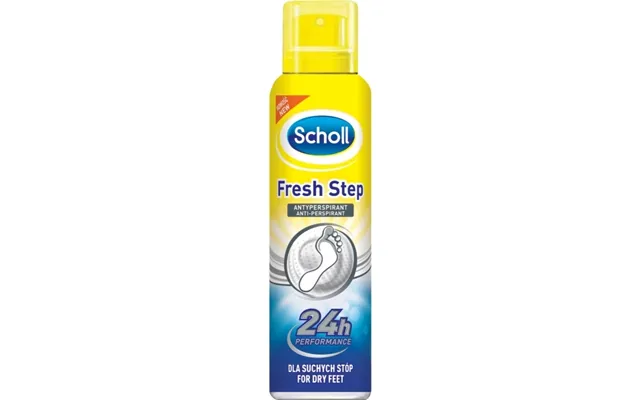Scholl Foot Care Fresh Step Deodorant Til Tørre Fødder Antiperspirant 150 Ml