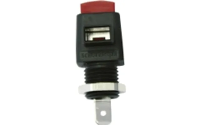 Schützinger Esd 798 Rt Sikkerheds-lyntrykklemme Rød 16 A 1 Stk