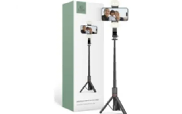 Selfie Stick Tech-protect Tech-protect L05s Bluetooth Selfie Stick Tripod & Led Light Black