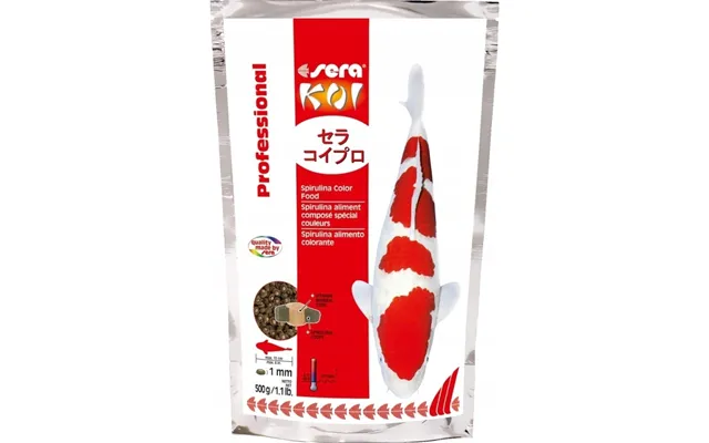 Sera Koi Prof. Spirulina Color Food 500g
