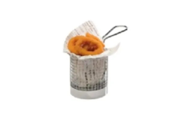 Serveringskurv Mini Friture Ø9x9.5 Cm Rustfri Stål,stk