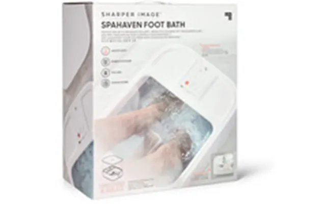 Sharper Image Fodbad Med Varme Og Lcd-display