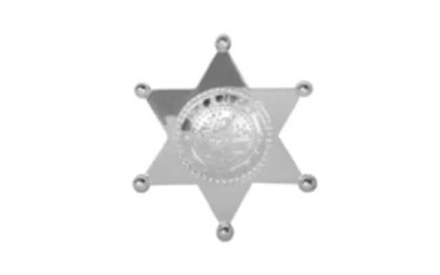 Sheriffstjerne - Sølv