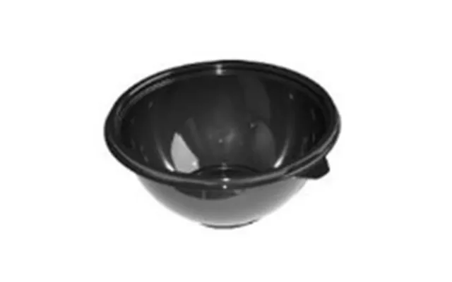 Skål 500 Ml Ø140 Mm Rund Sort Pet. Låg På 39208,500 Stk Krt