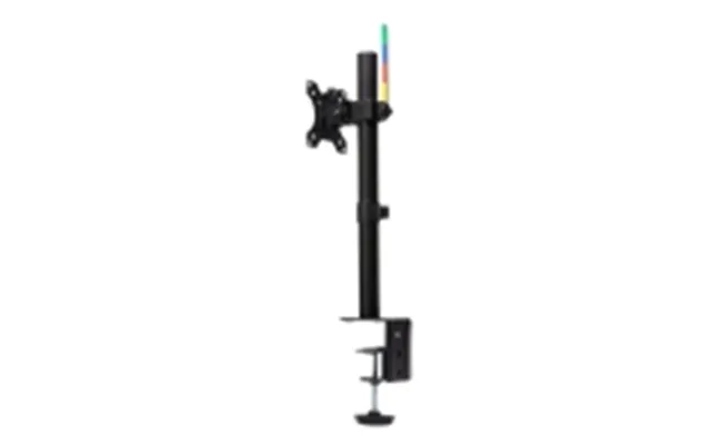 Smartfit Ergo Enkelt Monitorarm Sort