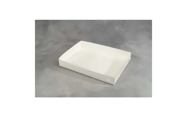 Smørrebrødsæske Hvid 45x32x6,5cm 100stk Pak