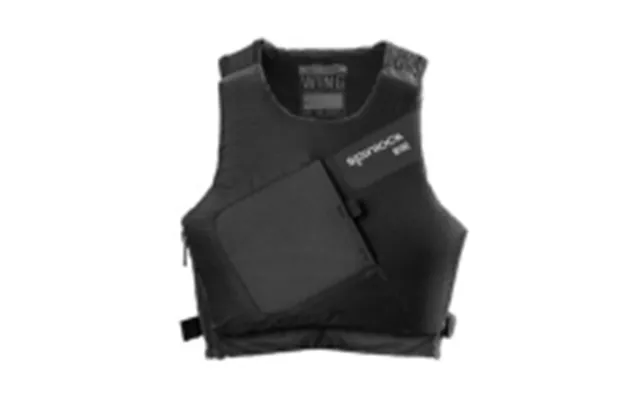 Spinlock Wing Sejlervest Sort Str . M