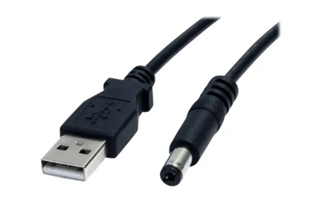Startech.com 2m Usb To Type M Barrel Cable - Usb To 5.5mm 5v Dc Cable