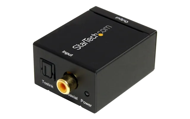 Startech.com Spdif Digital Coaxial Or Toslink Optical To Stereo Rca Audio Converter - Digital Audio Adapter Spdif2aa