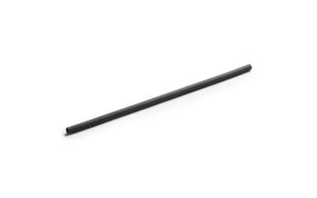 Sugerør Ø6x230mm Uden Knæk Plantebaseret Charcoal Sort,20 Ps X 250 Stk Krt