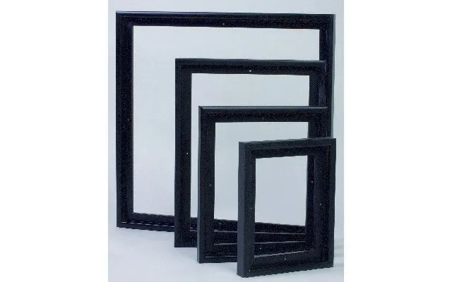 Svæveramme Mat Sort 20x20
