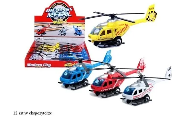 Swede Helikopter Je D Cy Metalowy Mix