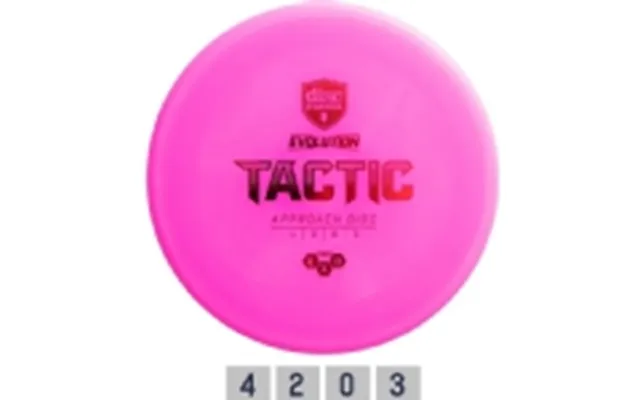 Tactic Diskgolfo Diskas Midrange Driver Hard Exo Tactic Evolution Light Blue