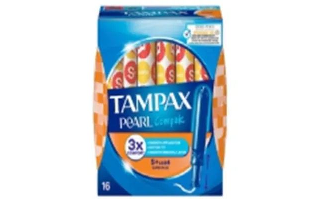 Tampax Pearl Compak Super Plus - 16 Stk