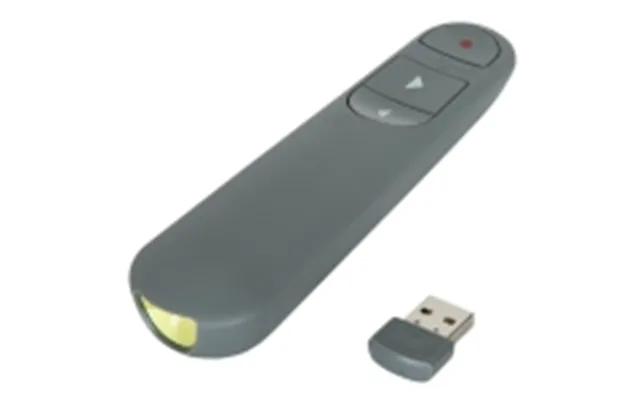 Targus Control Plus Dual Mode Antimicrobial Presenter With Laser - Fjernbetjening Til Præsentation