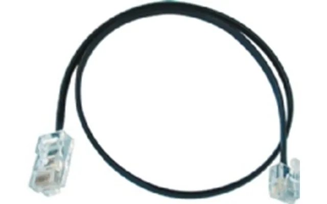 Telepatchkabel Sort Rj11-rj11 2m