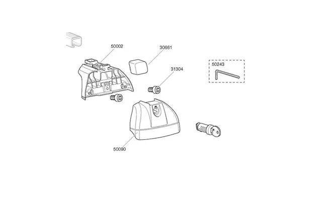 Thule Plastkapsel F 753