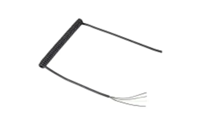 Tru Components 1570978 Spiralkabel 188 Mm 500 Mm 4 X 0.12 Mm Sort 1 Stk