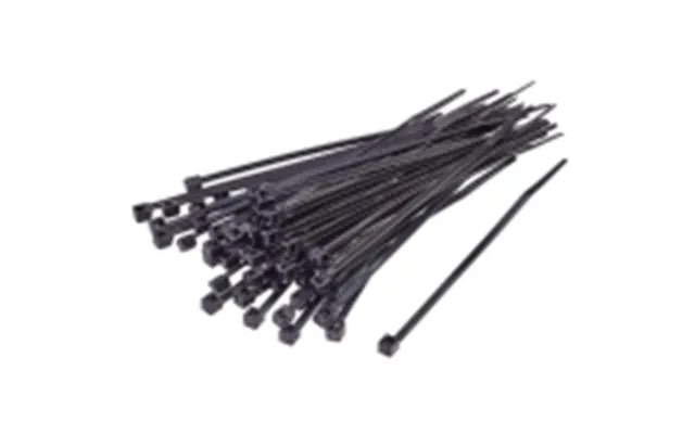 Tru Components 1592860 Tc-cvr200abk203 Kabelbinder 200 Mm 3.60 Mm Sort Uv-stabiliseret 100 Stk