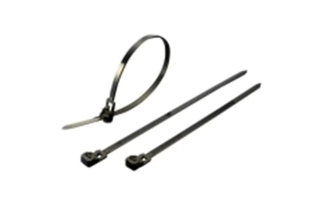 Tru Components 1592881 Tc-hvcr200bk203 Kabelbinder 200 Mm 7.60 Mm Sort Oplukkelig 100 Stk