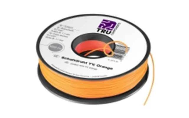 Tru Components Krydstråd Yv 1 X 0.20 Mm Sort 25 M