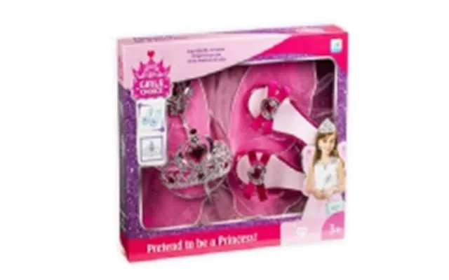 Udklædningssæt Fe Prinsesse - Pink