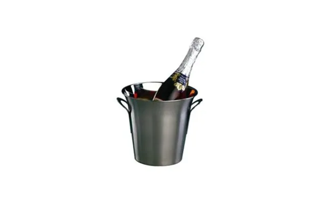 Vinkøler 4 Ltr Ø160 215x220 Mm Blankpoleret Yderside Mat Inderside Rustfri Stål,stk