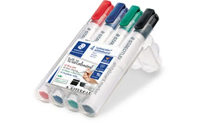 Whiteboardmarker Staedtler Lumocolor Skrå Spids 2-5 Mm - Etui Med 4 Stk