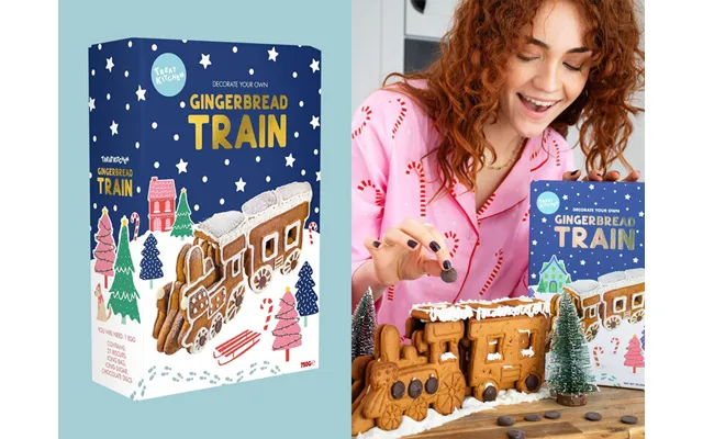 Byggesæt Til Honningkagetog - The Treat Kitchen