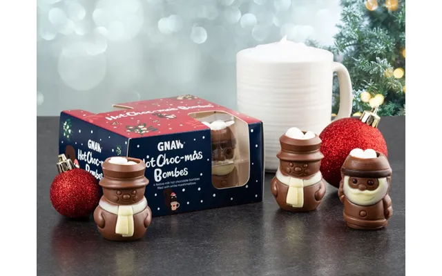 Gnaw Hot Choc-mas Chokoladebomber Til Varm Chokolade