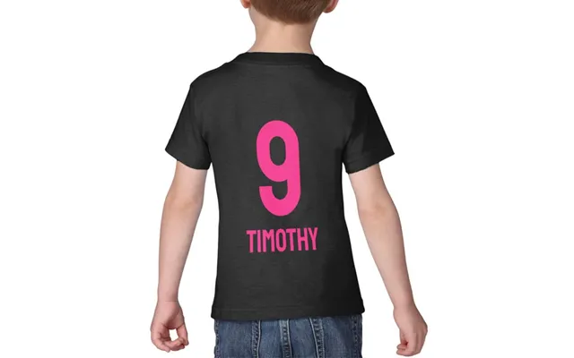 T-shirt Til Børn Med Egen Tekst - Fodboldtrøje product image