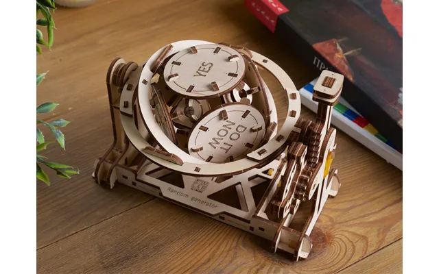 Ugears 3d-puslespil I Træ - Tilfældighedsgenerator Stem Lab