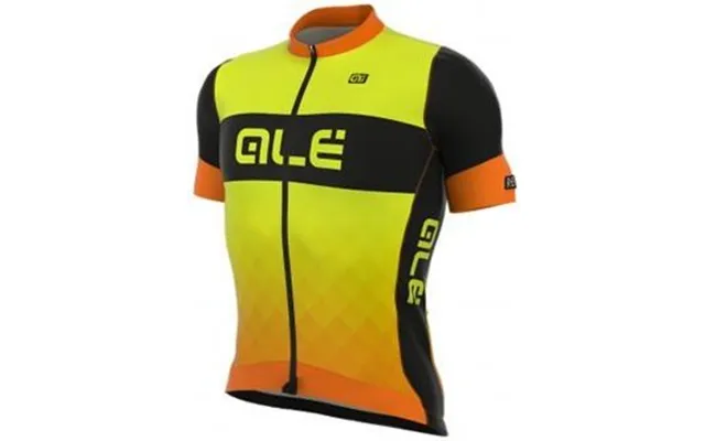 Alé Jersey R-ev1 Rumbles - Gul