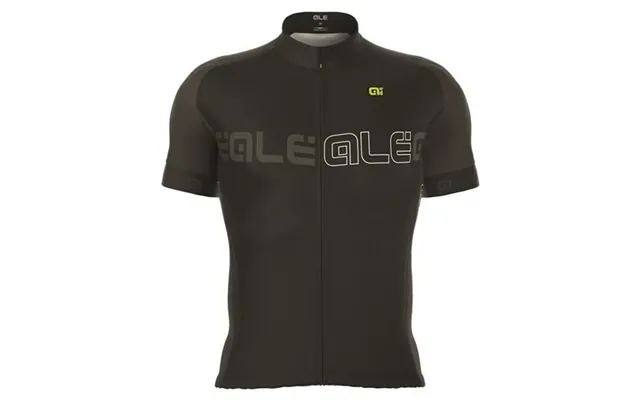 Alé Kortærmet Jersey Solid Block Herre - Sort