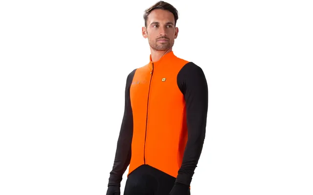 Alé Solid Fondo 2.0 Herre Langærmet Jersey - Orange