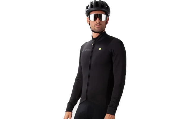 Alé Solid Fondo 2.0 Herre Langærmet Jersey - Sort