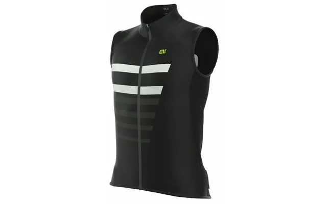Alé Vest Capitano Windfront Unisex - Sort Hvid