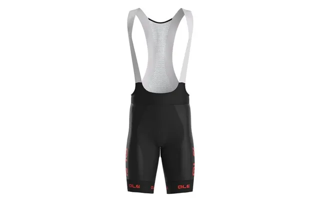 Alé Vinter Bibshorts Ppr Graphics Herre - Sort Rød